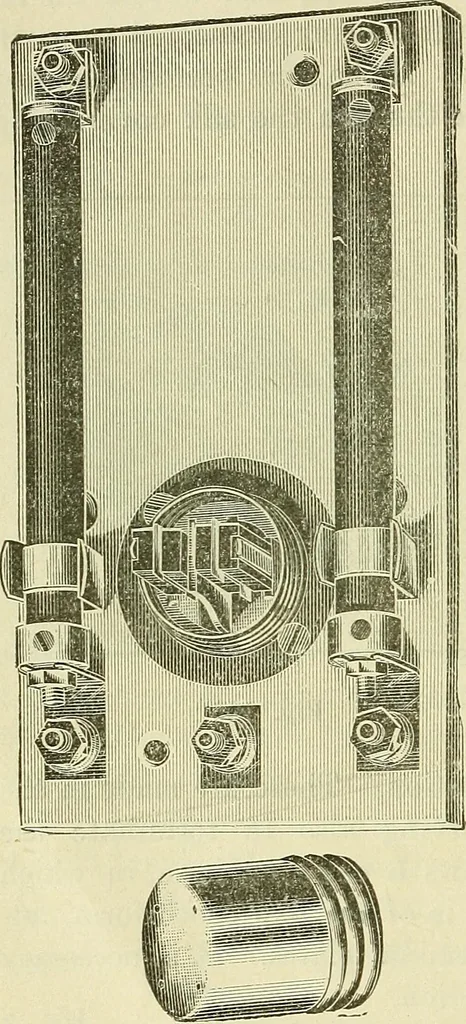 An illustration from The practical telephone handbook and guide to the telephonic exchange, 1906, leaf 129