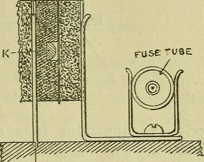An illustration from The practical telephone handbook and guide to the telephonic exchange, 1906, leaf 130