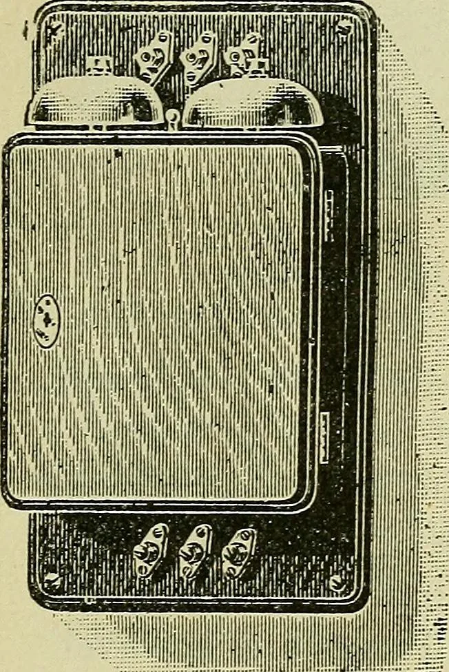An illustration from The practical telephone handbook and guide to the telephonic exchange, 1906, leaf 148