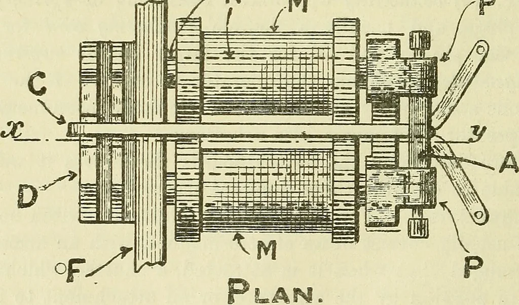 An illustration from The practical telephone handbook and guide to the telephonic exchange, 1906, leaf 169