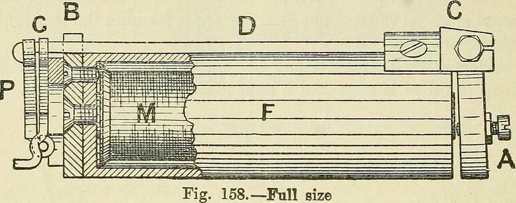 An illustration from The practical telephone handbook and guide to the telephonic exchange, 1906, leaf 171