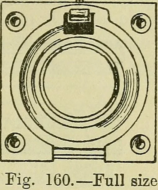 An illustration from The practical telephone handbook and guide to the telephonic exchange, 1906, leaf 172