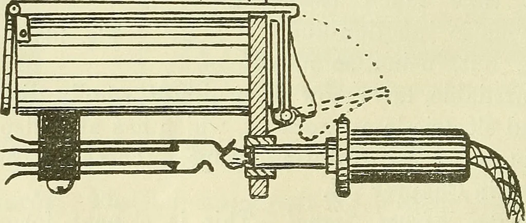 An illustration from The practical telephone handbook and guide to the telephonic exchange, 1906, leaf 175