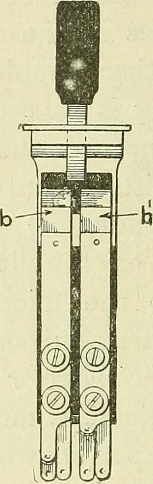 An illustration from The practical telephone handbook and guide to the telephonic exchange, 1906, leaf 183