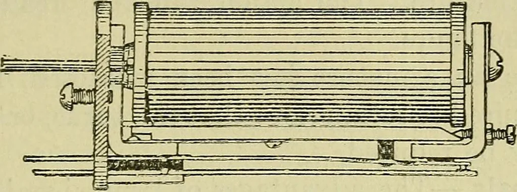 An illustration from The practical telephone handbook and guide to the telephonic exchange, 1906, leaf 190