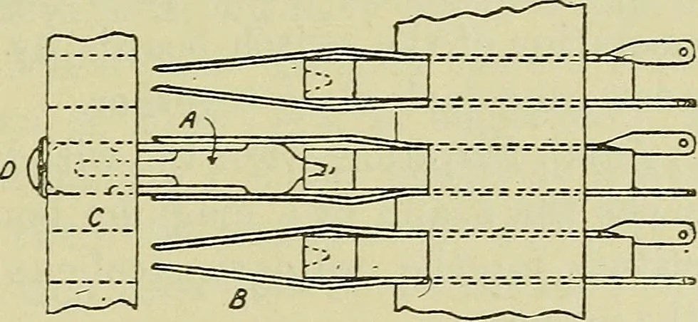 An illustration from The practical telephone handbook and guide to the telephonic exchange, 1906, leaf 192