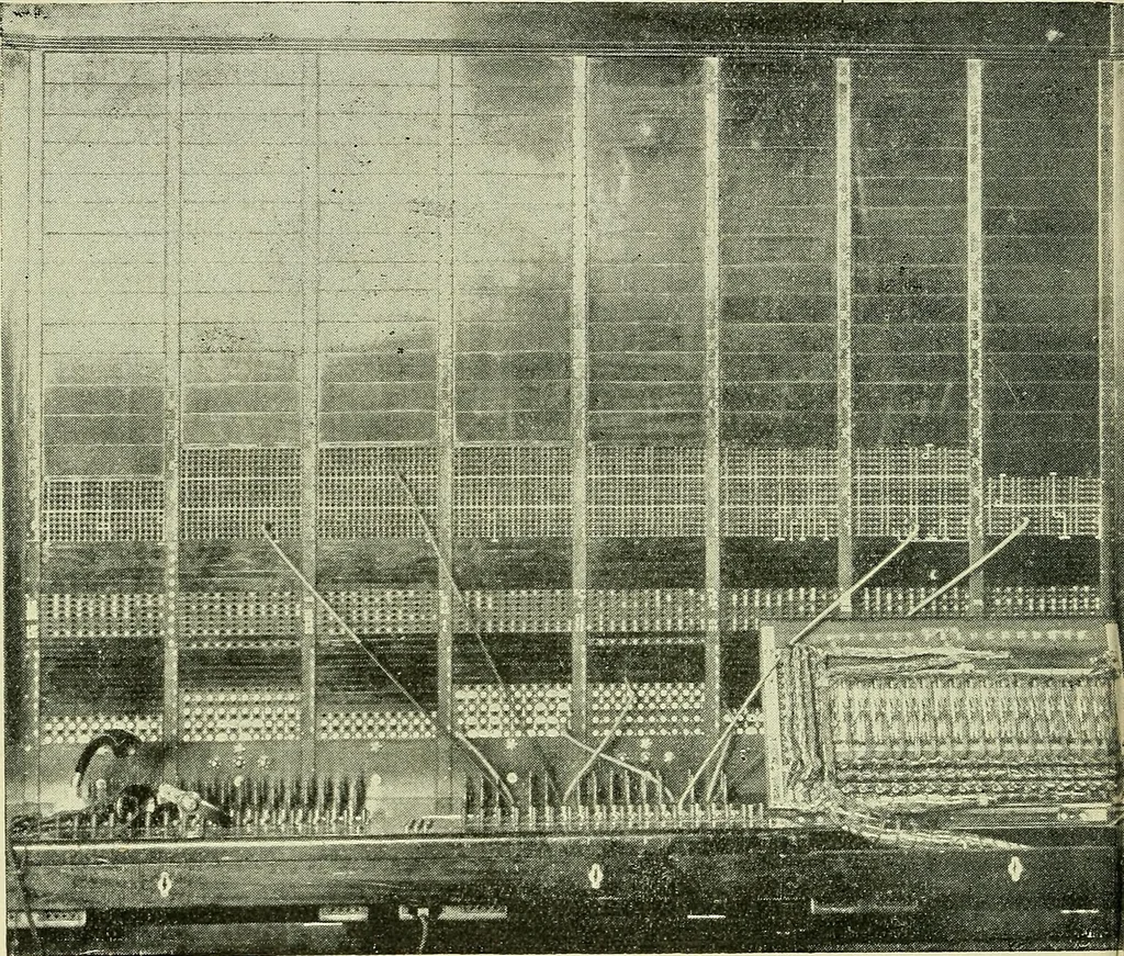 An illustration from The practical telephone handbook and guide to the telephonic exchange, 1906, leaf 257
