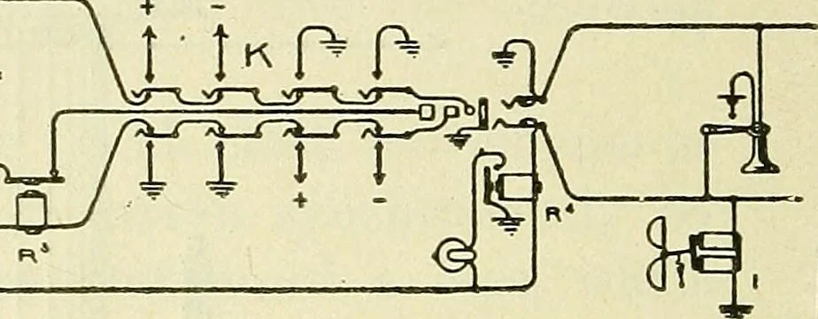 An illustration from The practical telephone handbook and guide to the telephonic exchange, 1906, leaf 301