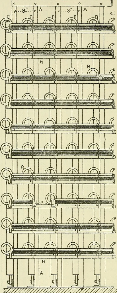 An illustration from The practical telephone handbook and guide to the telephonic exchange, 1906, leaf 311