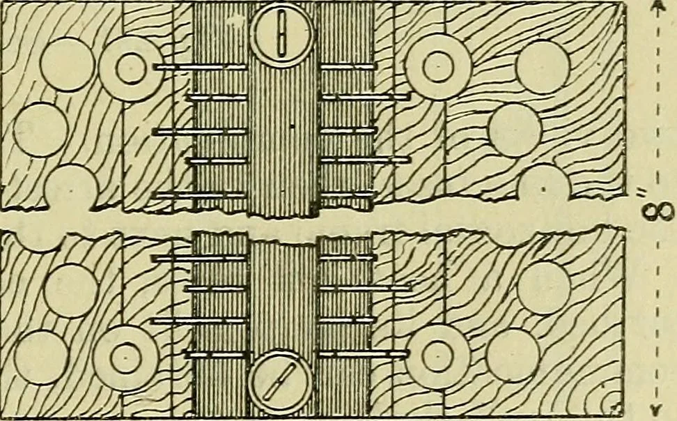 An illustration from The practical telephone handbook and guide to the telephonic exchange, 1906, leaf 312