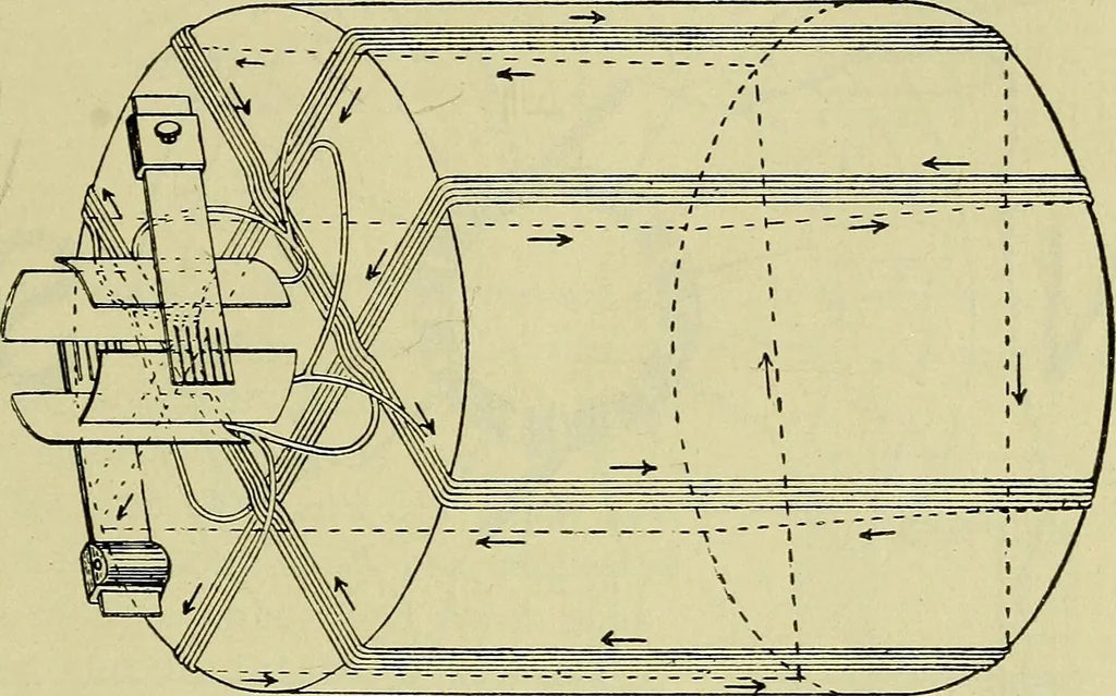 An illustration from The practical telephone handbook and guide to the telephonic exchange, 1906, leaf 332