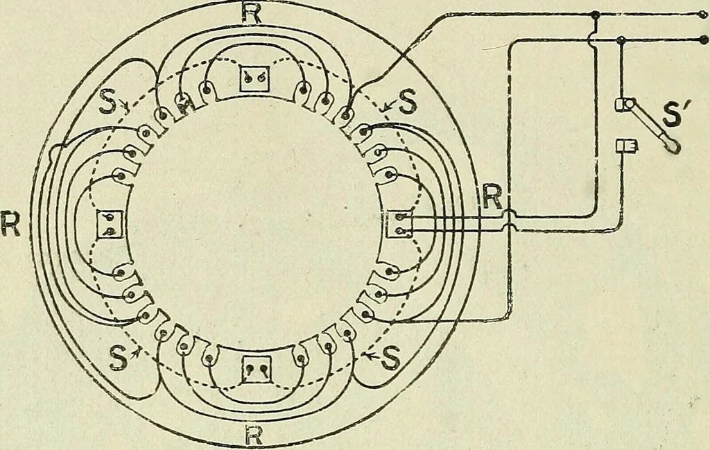 An illustration from The practical telephone handbook and guide to the telephonic exchange, 1906, leaf 337