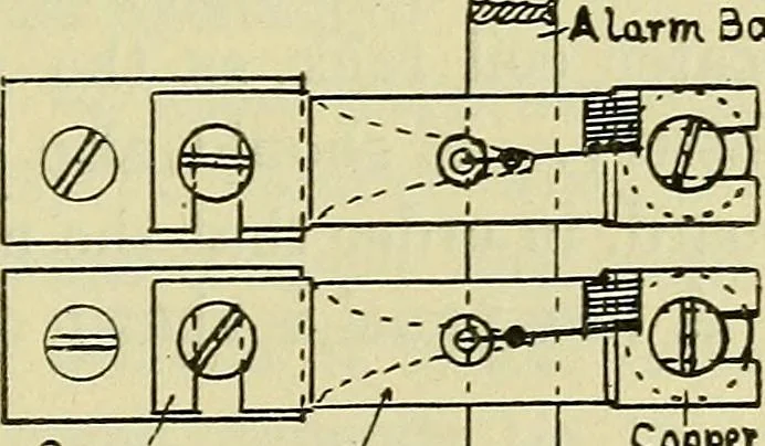 An illustration from The practical telephone handbook and guide to the telephonic exchange, 1906, leaf 346