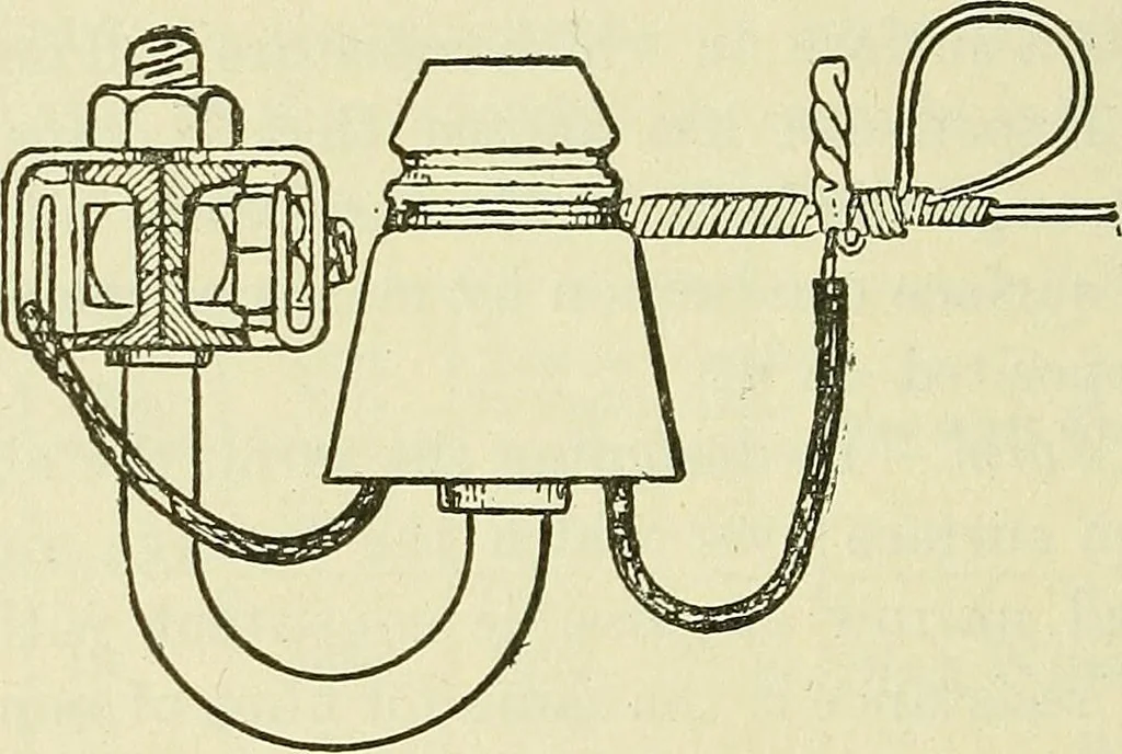 An illustration from The practical telephone handbook and guide to the telephonic exchange, 1906, leaf 363