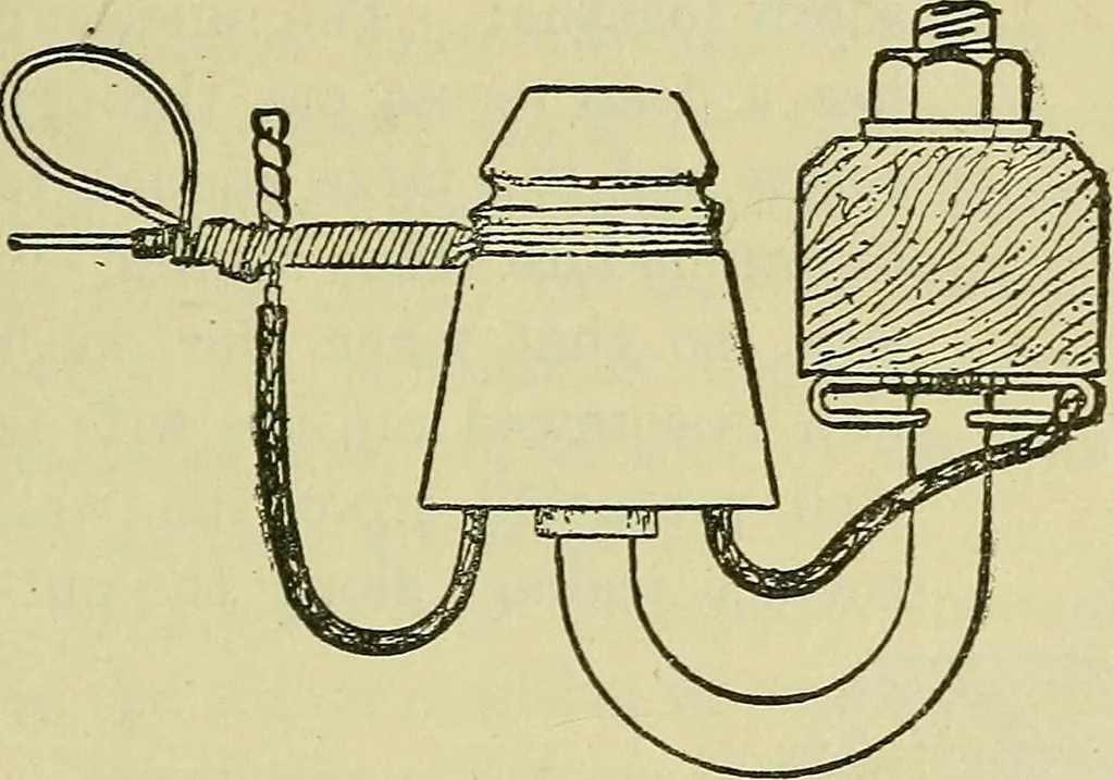 An illustration from The practical telephone handbook and guide to the telephonic exchange, 1906, leaf 364