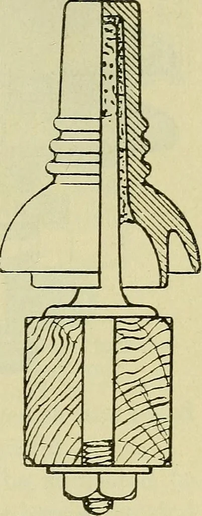 An illustration from The practical telephone handbook and guide to the telephonic exchange, 1906, leaf 364