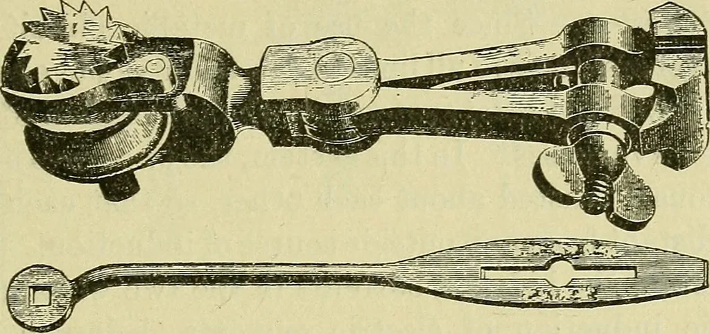 An illustration from The practical telephone handbook and guide to the telephonic exchange, 1906, leaf 396