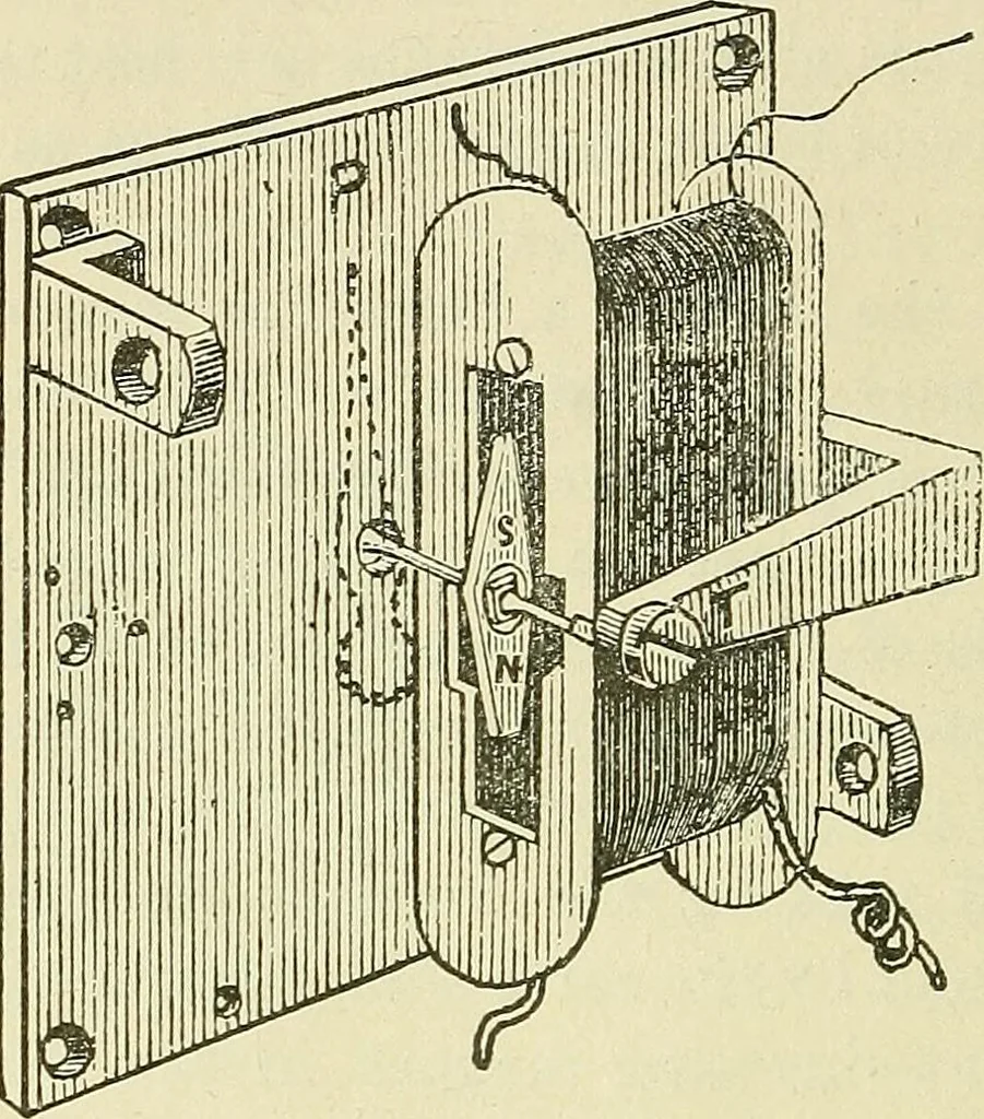 An illustration from The practical telephone handbook and guide to the telephonic exchange, 1906, leaf 41