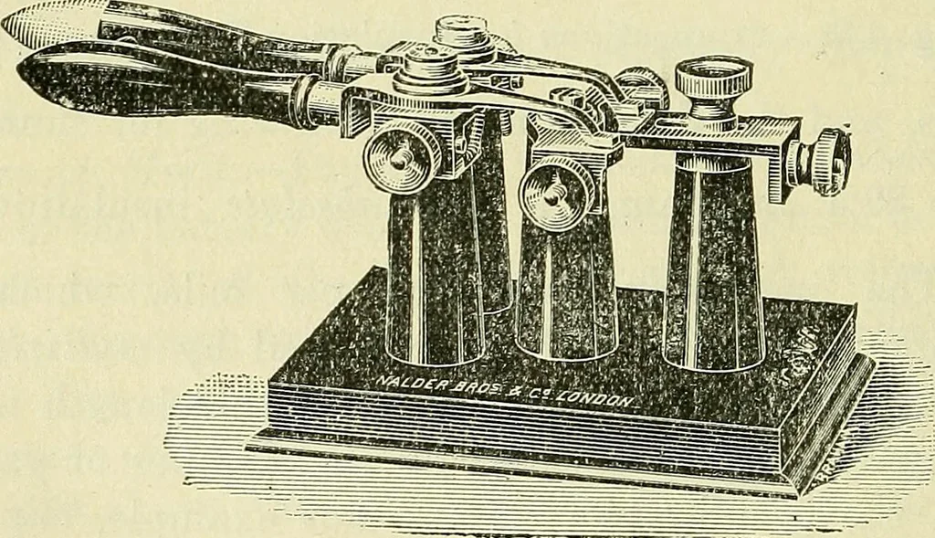 An illustration from The practical telephone handbook and guide to the telephonic exchange, 1906, leaf 487