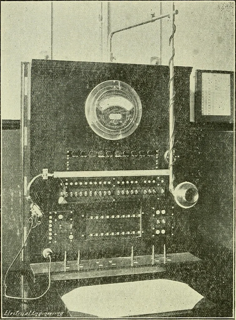 An illustration from The practical telephone handbook and guide to the telephonic exchange, 1906, leaf 535