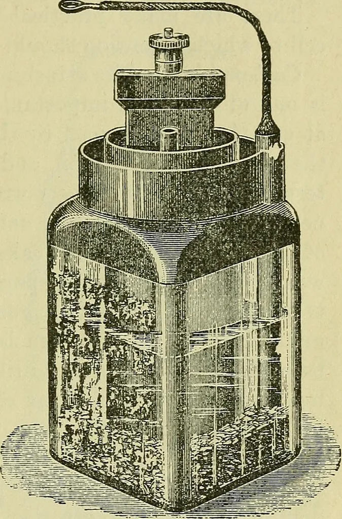 An illustration from The practical telephone handbook and guide to the telephonic exchange, 1906, leaf 54