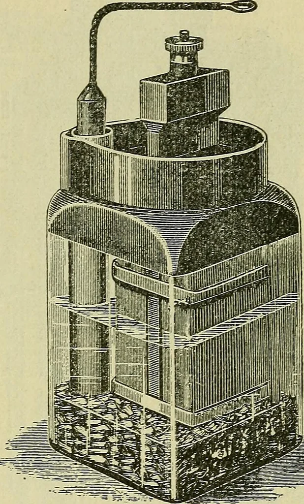 An illustration from The practical telephone handbook and guide to the telephonic exchange, 1906, leaf 56