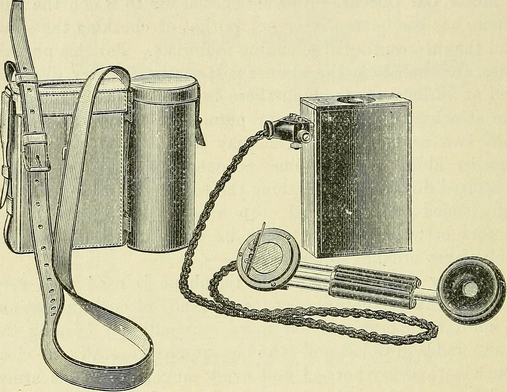 An illustration from The practical telephone handbook and guide to the telephonic exchange, 1906, leaf 583
