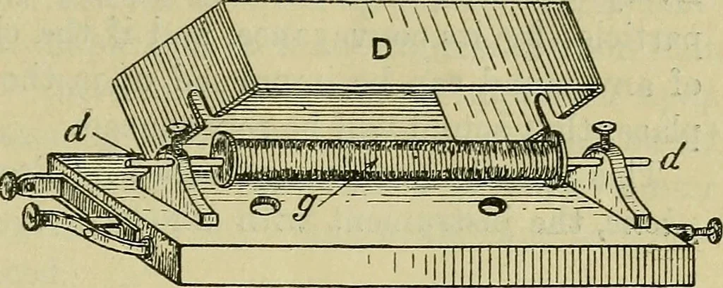 An illustration from The practical telephone handbook and guide to the telephonic exchange, 1906, leaf 72