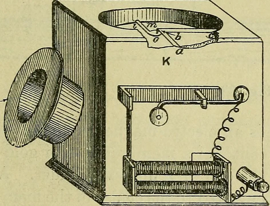 An illustration from The practical telephone handbook and guide to the telephonic exchange, 1906, leaf 72
