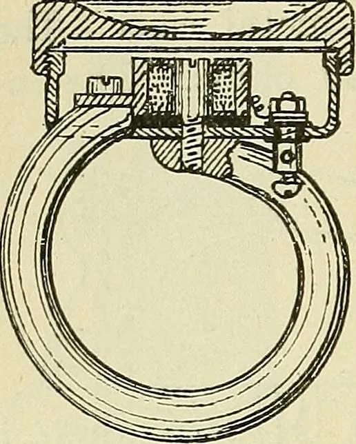 An illustration from The practical telephone handbook and guide to the telephonic exchange, 1906, leaf 91