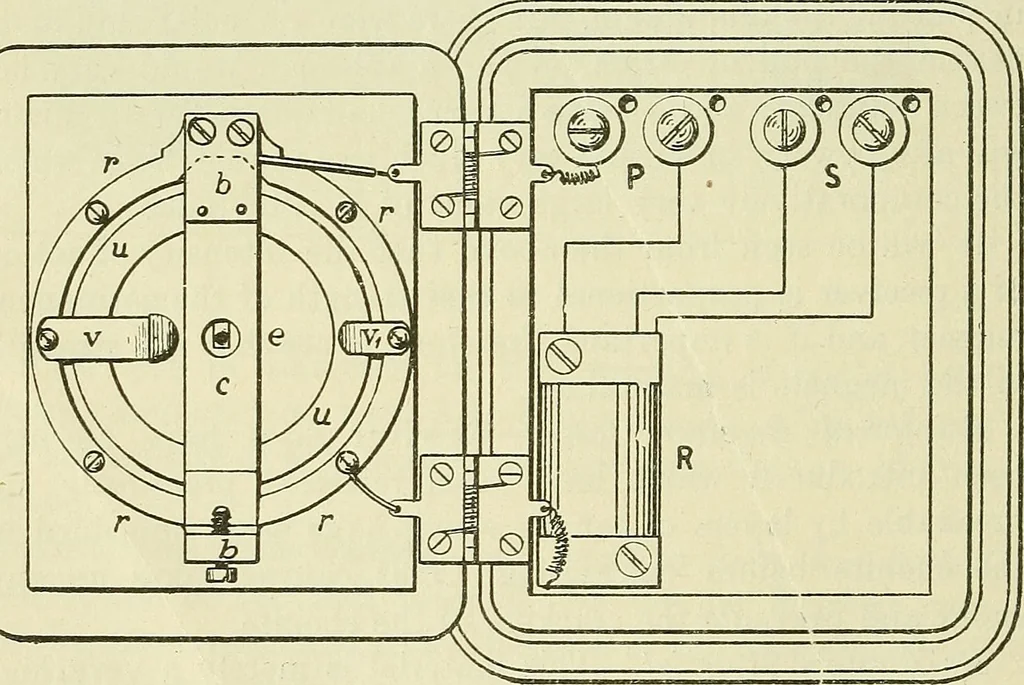 An illustration from The practical telephone handbook and guide to the telephonic exchange, 1906, leaf 97