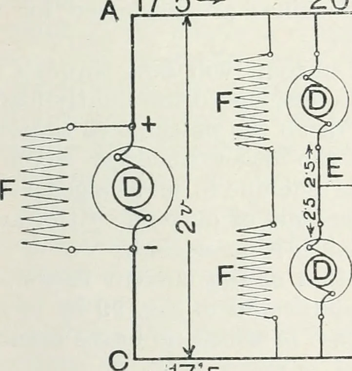 An illustration from The practical testing of dynamos and motors, 1905, leaf 300