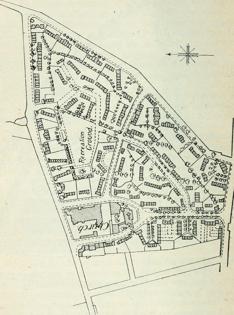 An illustration from Practical town planning, 1914, leaf 215