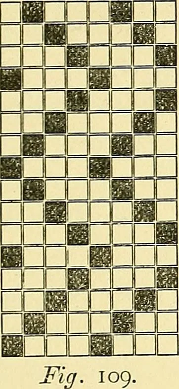 An illustration from A practical treatise on weaving and designing of textile fabrics : with chapters on the principles of construction of the loom, calculations and colour, 1879, leaf 168
