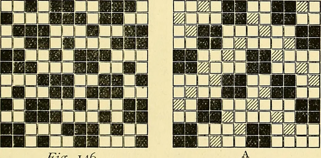 An illustration from A practical treatise on weaving and designing of textile fabrics : with chapters on the principles of construction of the loom, calculations and colour, 1879, leaf 180