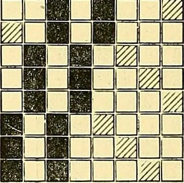 An illustration from A practical treatise on weaving and designing of textile fabrics : with chapters on the principles of construction of the loom, calculations and colour, 1879, leaf 181