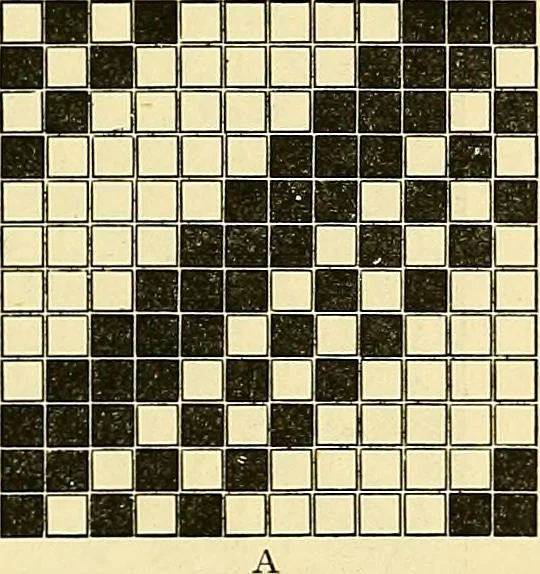An illustration from A practical treatise on weaving and designing of textile fabrics : with chapters on the principles of construction of the loom, calculations and colour, 1879, leaf 182