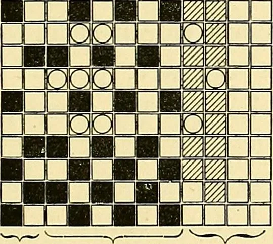 An illustration from A practical treatise on weaving and designing of textile fabrics : with chapters on the principles of construction of the loom, calculations and colour, 1879, leaf 194