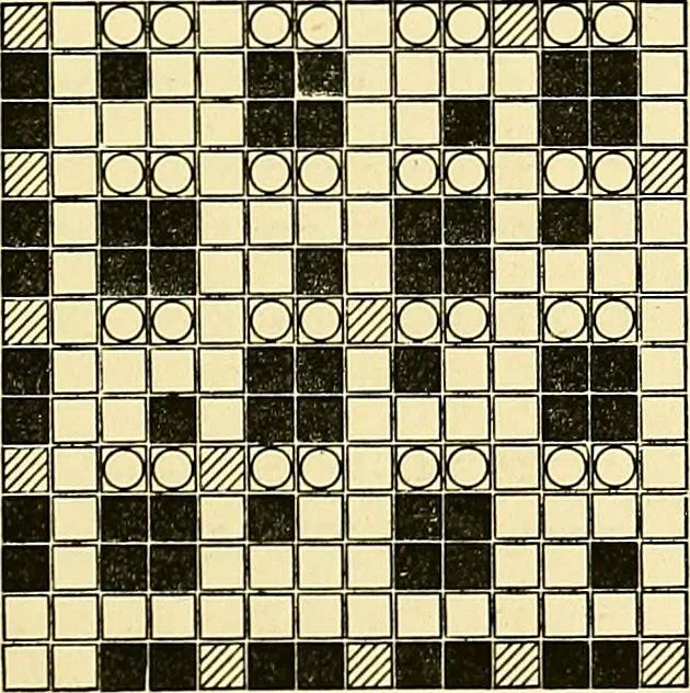 An illustration from A practical treatise on weaving and designing of textile fabrics : with chapters on the principles of construction of the loom, calculations and colour, 1879, leaf 212