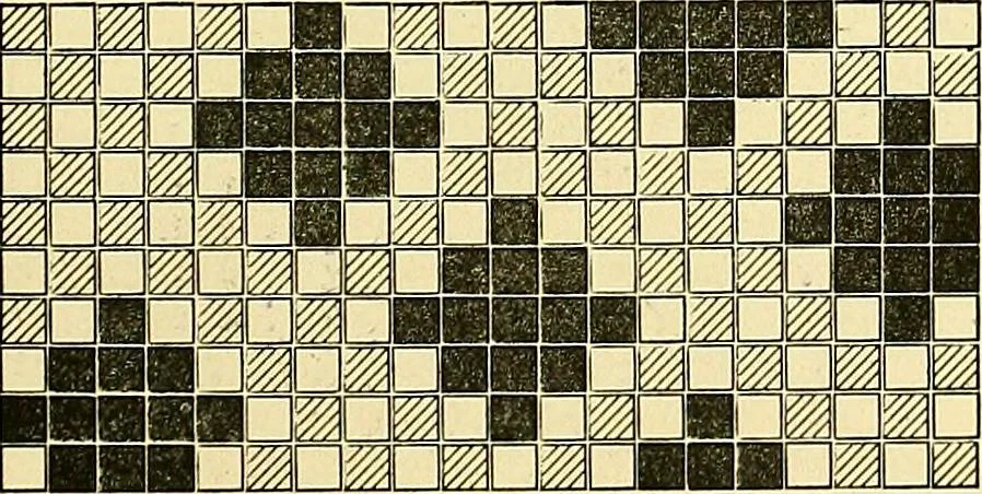 An illustration from A practical treatise on weaving and designing of textile fabrics : with chapters on the principles of construction of the loom, calculations and colour, 1879, leaf 218