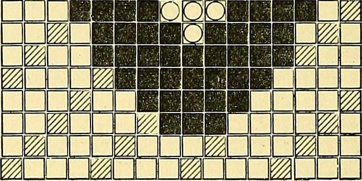 An illustration from A practical treatise on weaving and designing of textile fabrics : with chapters on the principles of construction of the loom, calculations and colour, 1879, leaf 221