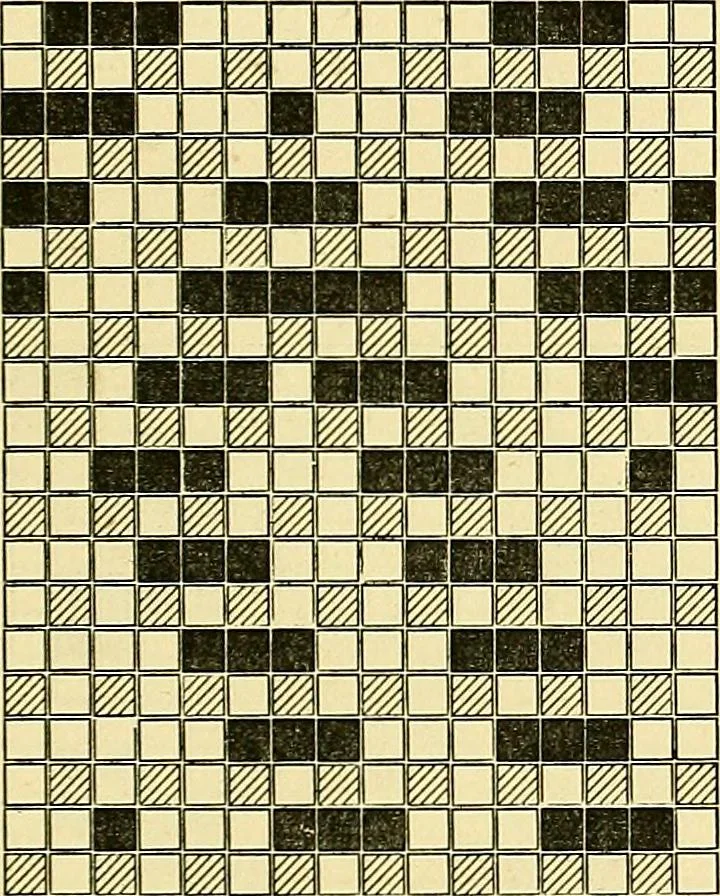 An illustration from A practical treatise on weaving and designing of textile fabrics : with chapters on the principles of construction of the loom, calculations and colour, 1879, leaf 222