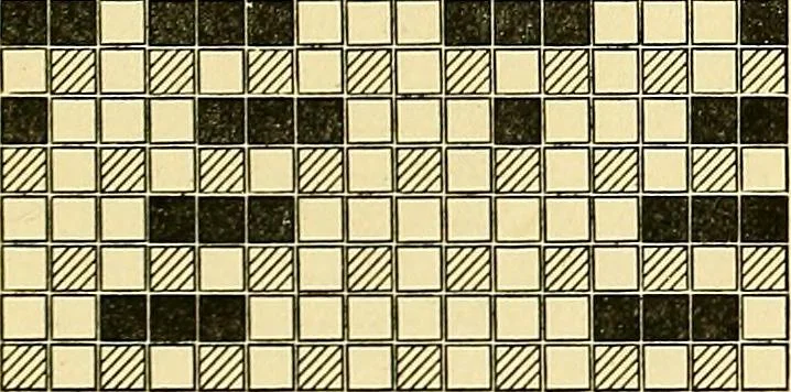 An illustration from A practical treatise on weaving and designing of textile fabrics : with chapters on the principles of construction of the loom, calculations and colour, 1879, leaf 222