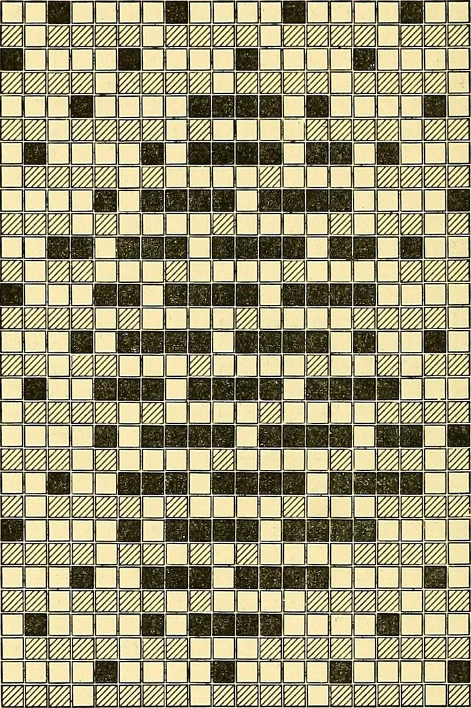 An illustration from A practical treatise on weaving and designing of textile fabrics : with chapters on the principles of construction of the loom, calculations and colour, 1879, leaf 225