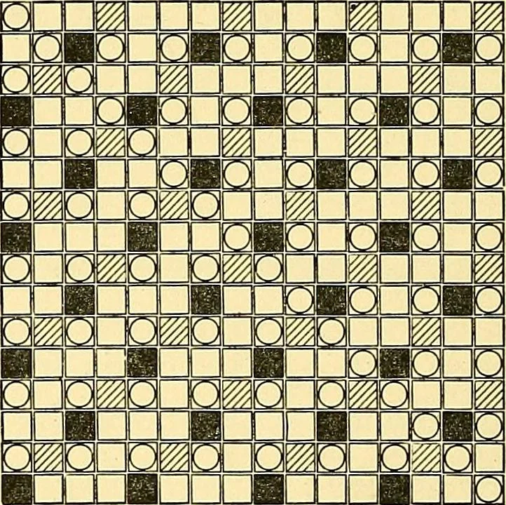 An illustration from A practical treatise on weaving and designing of textile fabrics : with chapters on the principles of construction of the loom, calculations and colour, 1879, leaf 231