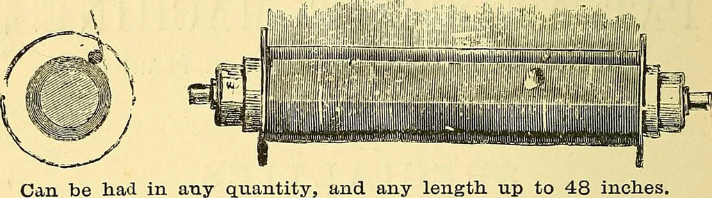 An illustration from A practical treatise on weaving and designing of textile fabrics : with chapters on the principles of construction of the loom, calculations and colour, 1879, leaf 335