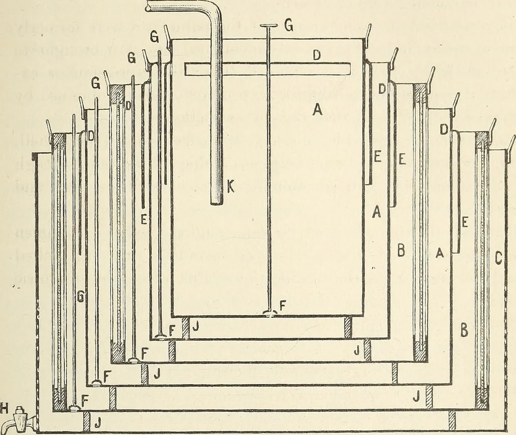 An illustration from A practical treatise on the manufacture of soap and candles .., 1888, leaf 154