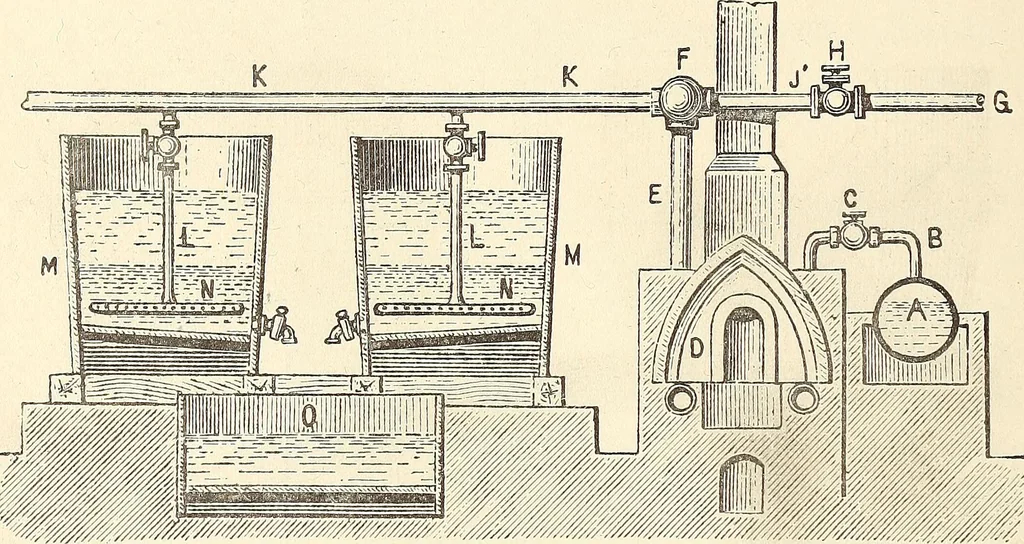 An illustration from A practical treatise on the manufacture of soap and candles .., 1888, leaf 271