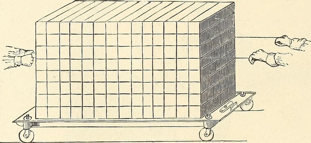 An illustration from A practical treatise on the manufacture of soap and candles .., 1888, leaf 283