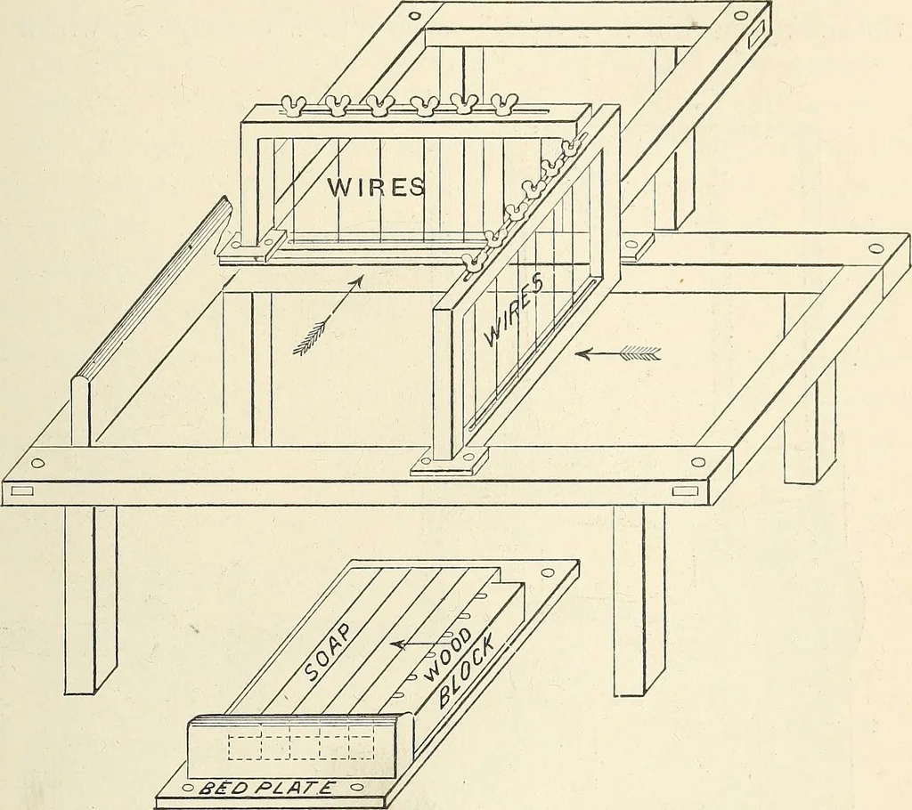 An illustration from A practical treatise on the manufacture of soap and candles .., 1888, leaf 286
